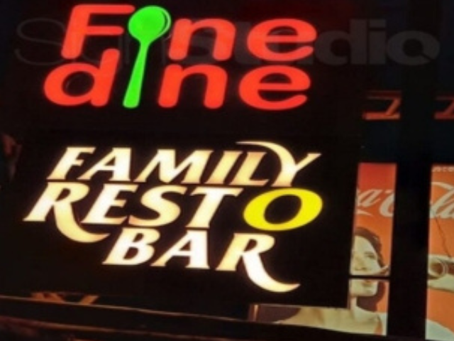 Fine dine family resto bar
